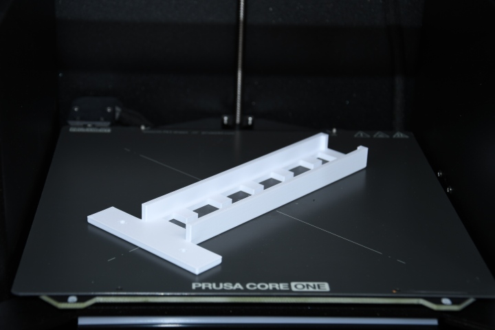 Halter, konstruiert, PLA Weiß