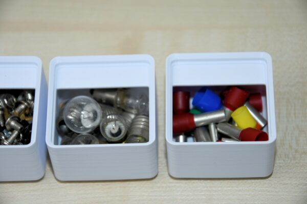 DSC_0954 (Neue Größe 1) Sortierbox 1x1 - (Set 5 Stück)