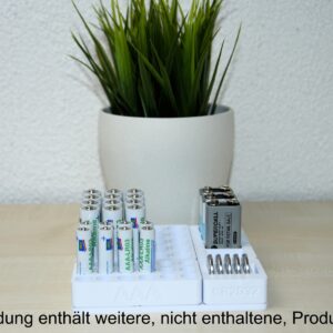 Batterieorganizer (CR2032, bis 6 Stück)