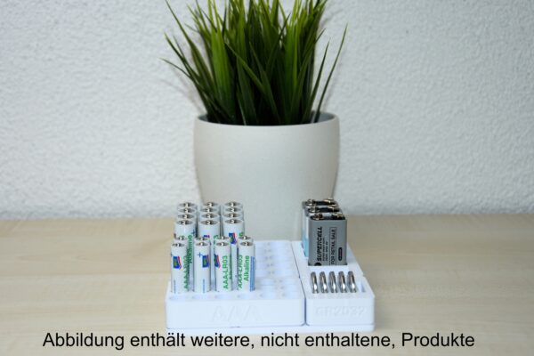 Batterieorganizer (CR2032, bis 6 Stück)